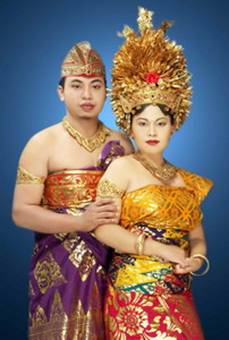 Balinese Wedding Custome